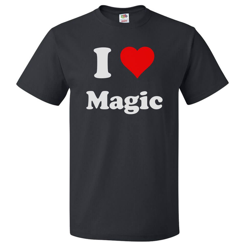 I Love Heart Magic T-Shirt 